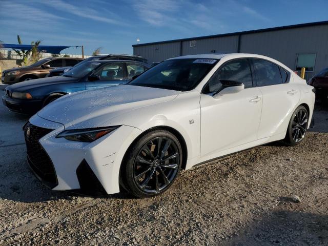 Image 1 of 2022 LEXUS IS 350 F-SPORT 2022 with VIN JTHGZ1B20N5055503