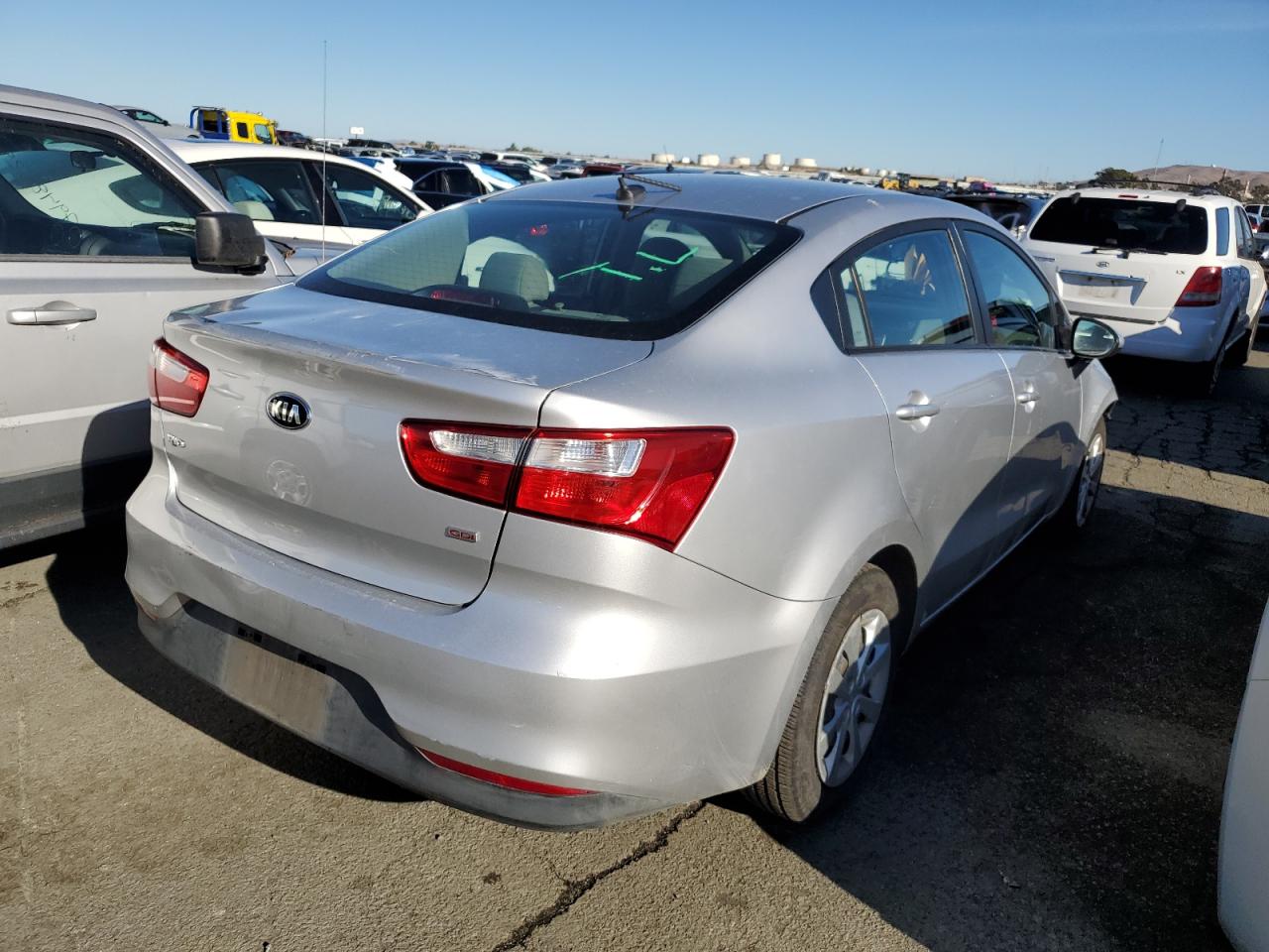 Image 3 of 2016 KIA RIO LX 2016 with VIN KNADM4A3XG6562241