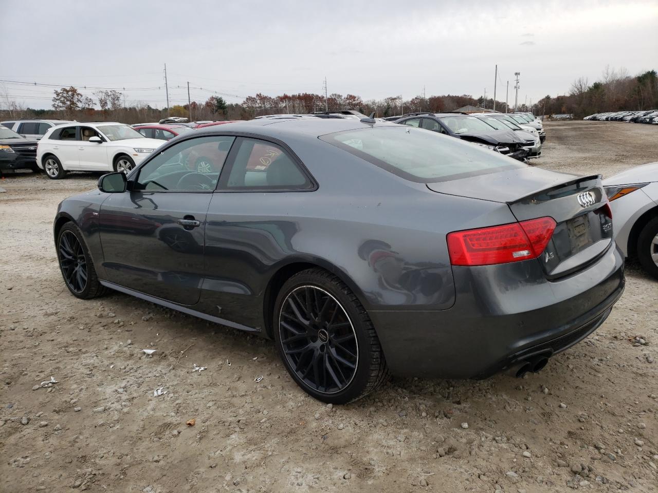 Image 2 of 2017 AUDI A5 SPORT 2017 with VIN WAUD2AFR8HA001536
