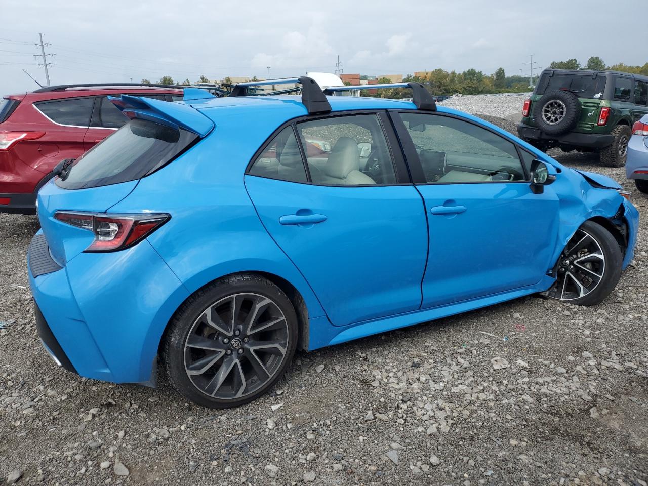 Image 3 of 2019 TOYOTA COROLLA SE 2019 with VIN JTNK4RBEXK3047950