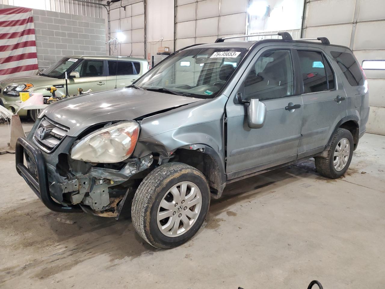Image 1 of 2005 HONDA CR-V EX 2005 with VIN SHSRD77895U346596