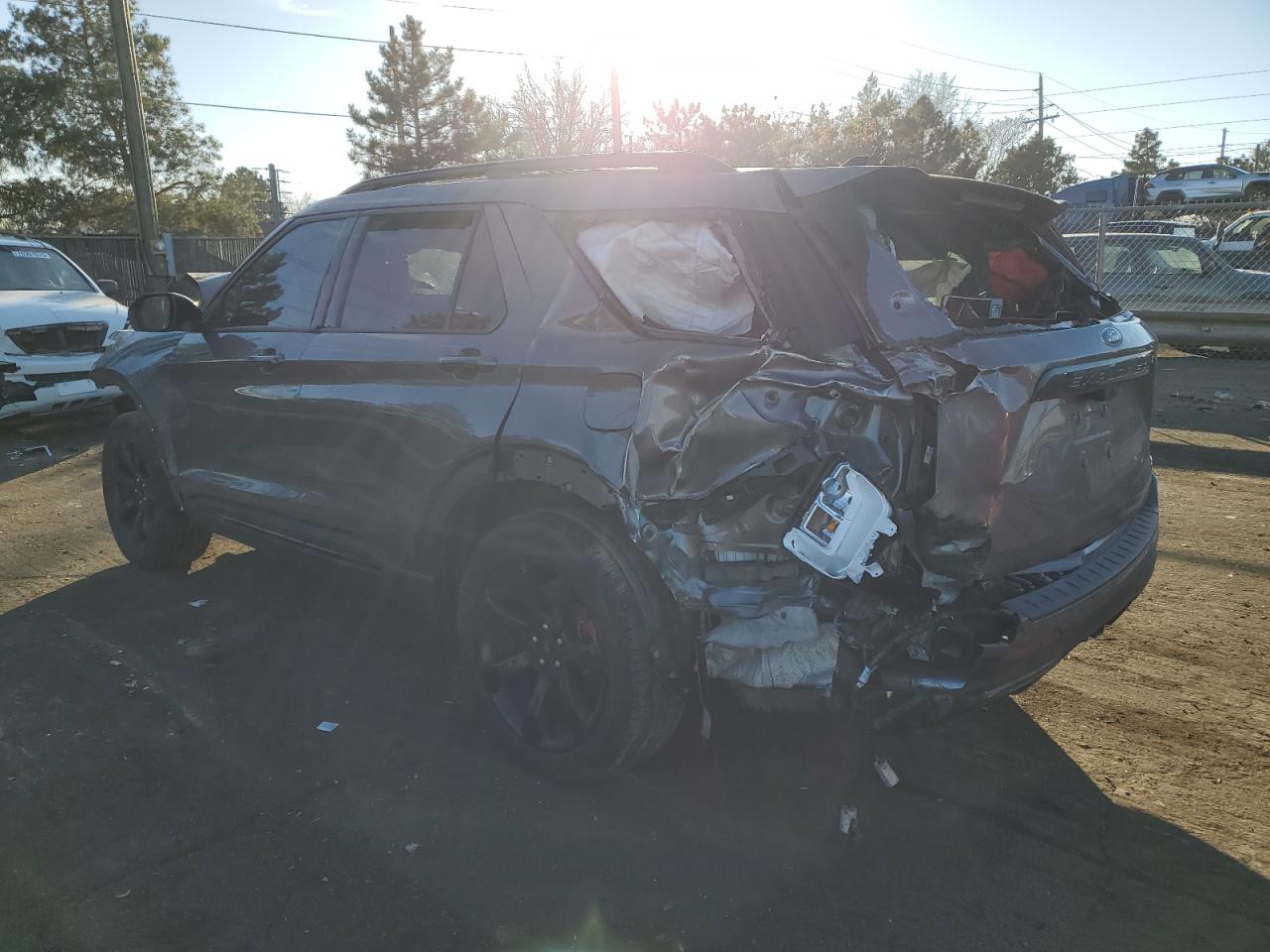 Image 2 of 2021 FORD EXPLORER ST 2021 with VIN 1FM5K8GCXMGA83184