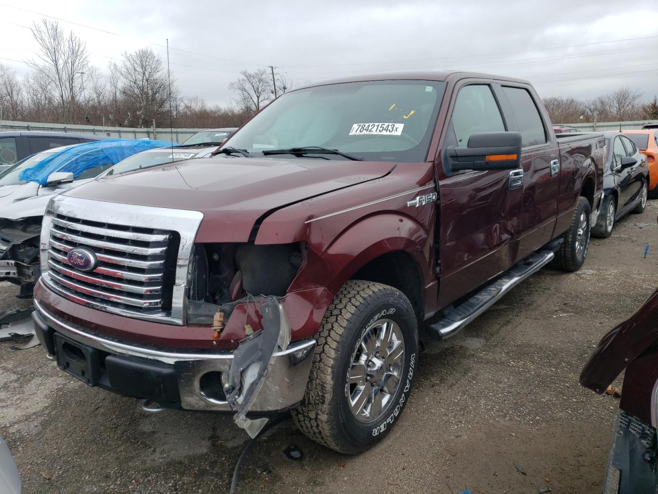Obraz 1 z 2010 FORD F150 SUPERCREW 2010 z VIN 1FTFW1EV9AFC83418
