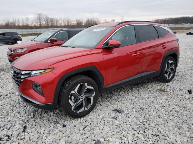 Image 1 of 2022 HYUNDAI TUCSON SEL 2022 with VIN 5NMJFCAE0NH156805