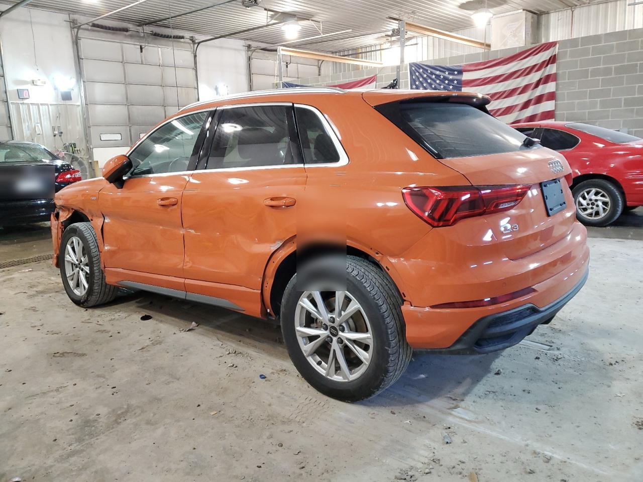 Image 2 of 2023 AUDI Q3 PREMIUM S LINE 45 2023 with VIN WA1DECF3XP1115872