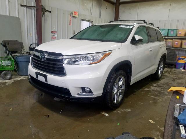 Obraz 2 z 2015 TOYOTA HIGHLANDER LIMITED 2015 z VIN 5TDDKRFHXFS192997