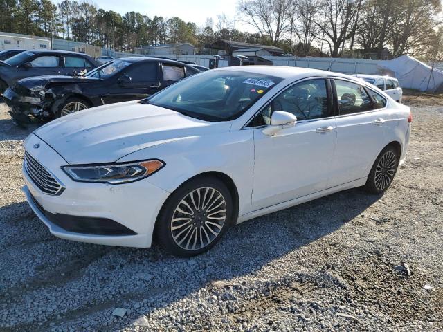 Image 1 of 2018 FORD FUSION SE 2018 with VIN 3FA6P0HDXJR183816