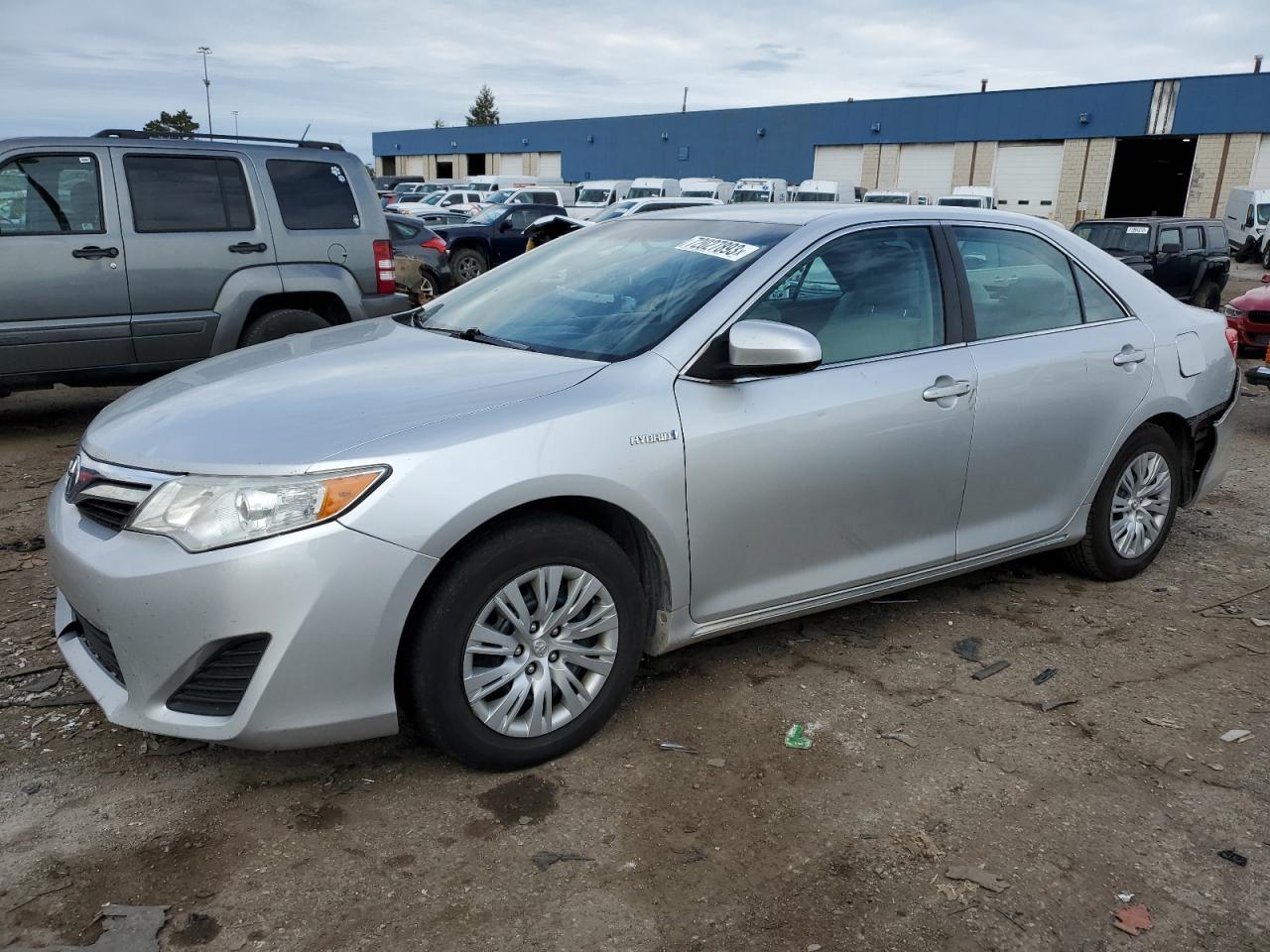 Image 1 of 2013 TOYOTA CAMRY HYBRID 2013 with VIN 4T1BD1FK0DU082124