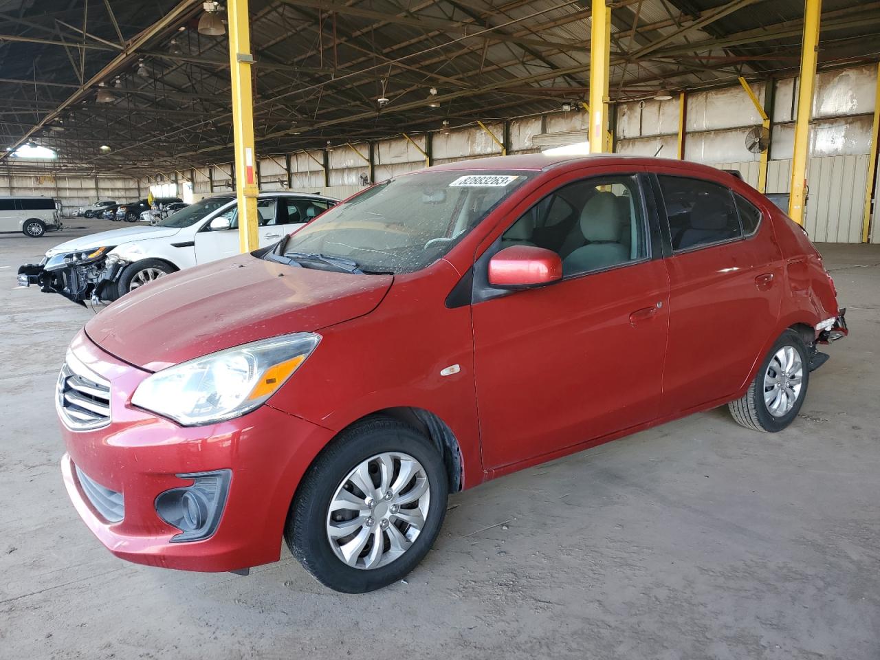 Obraz 1 z 2017 MITSUBISHI MIRAGE G4 ES 2017 z VIN ML32F3FJ4HHF09696