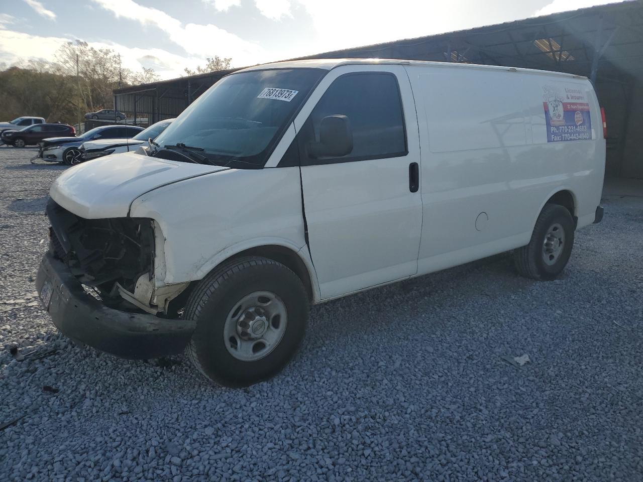 Image 1 of 2013 CHEVROLET EXPRESS G2500  2013 with VIN 1GCWGFCA5D1114685