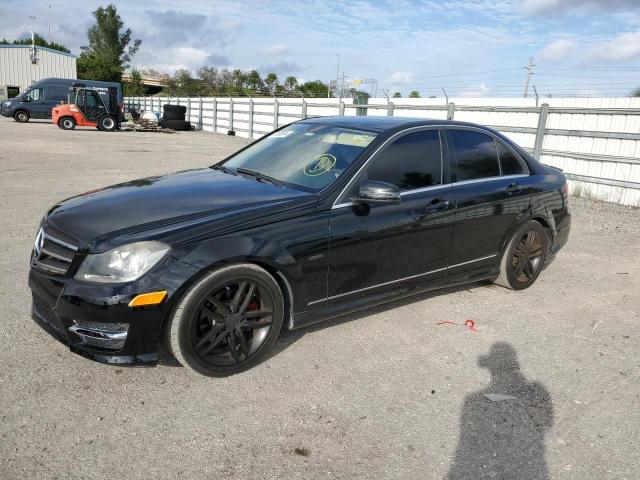 Image 1 of 2012 MERCEDES-BENZ C 250 2012 with VIN WDDGF4HB9CR237117