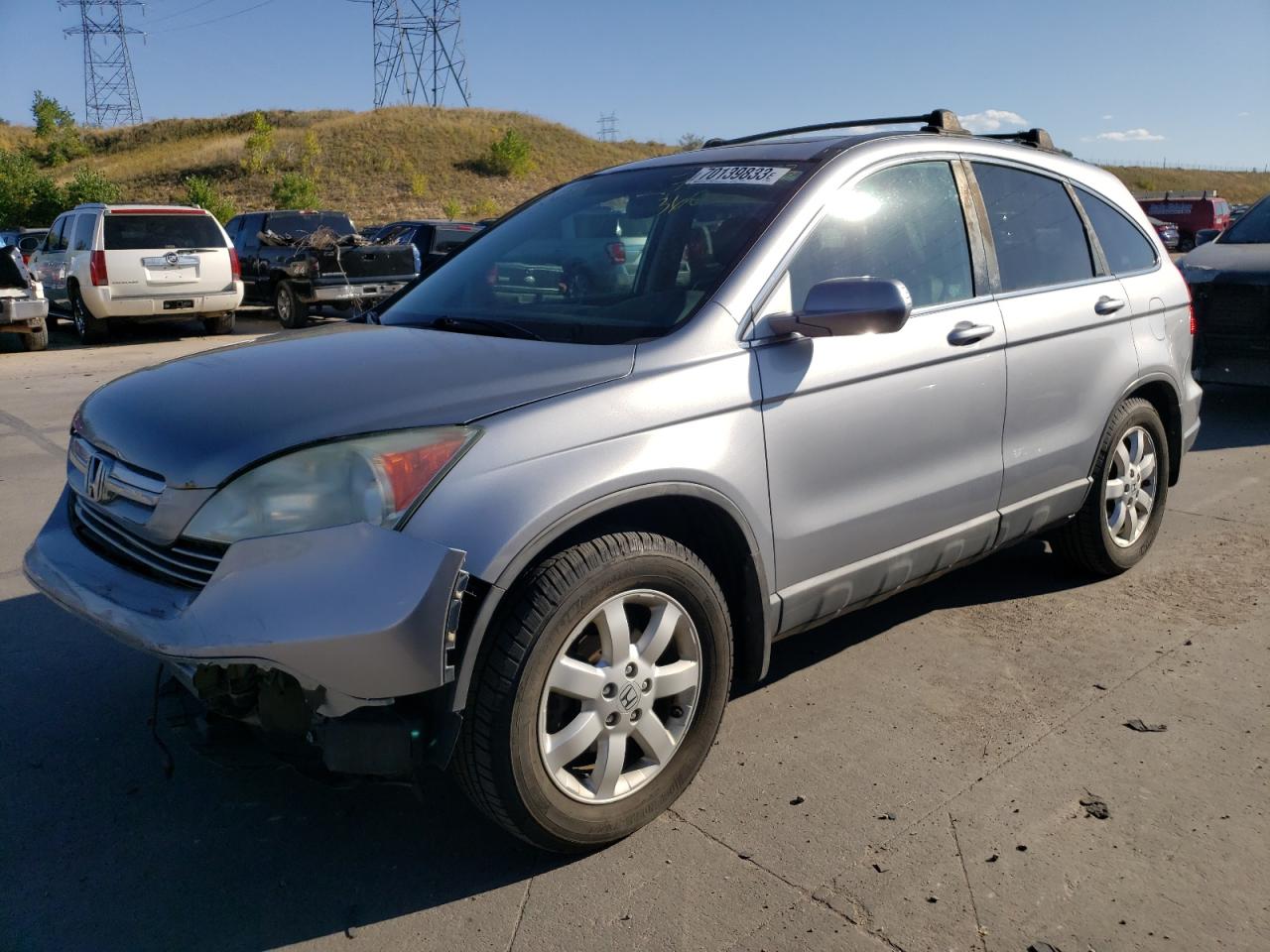 Image 1 of 2008 HONDA CR-V EXL 2008 with VIN 5J6RE48708L015703