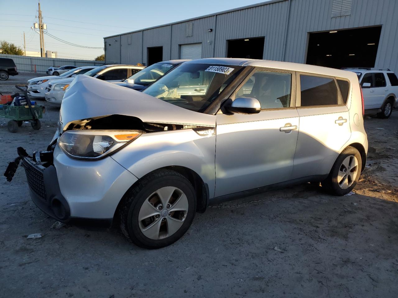 Image 1 of 2015 KIA SOUL  2015 with VIN KNDJN2A21F7750167