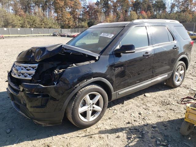 Image 1 of 2018 FORD EXPLORER XLT 2018 with VIN 1FM5K7D89JGC65142