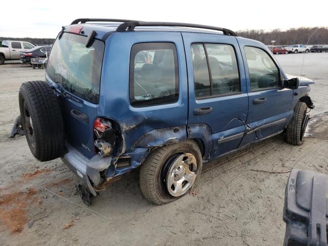 Obraz 3 z 2005 JEEP LIBERTY SPORT 2005 z VIN 1J4GL48K35W697231