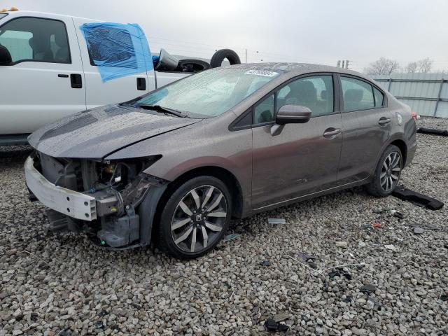 Image 1 of 2015 HONDA CIVIC EXL 2015 with VIN 19XFB2F94FE042161