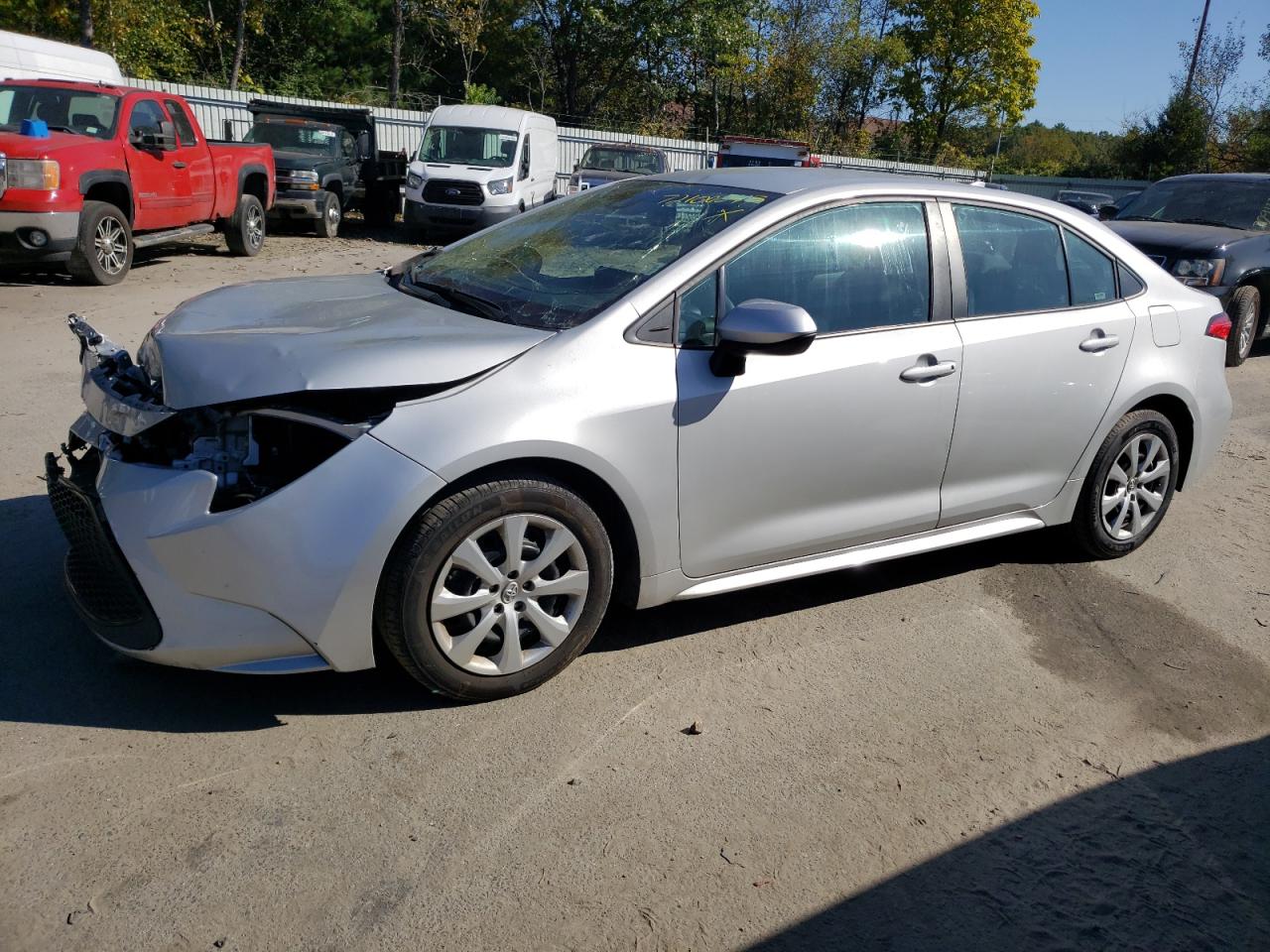 Image 1 of 2021 TOYOTA COROLLA LE 2021 with VIN 5YFEPMAE3MP234826