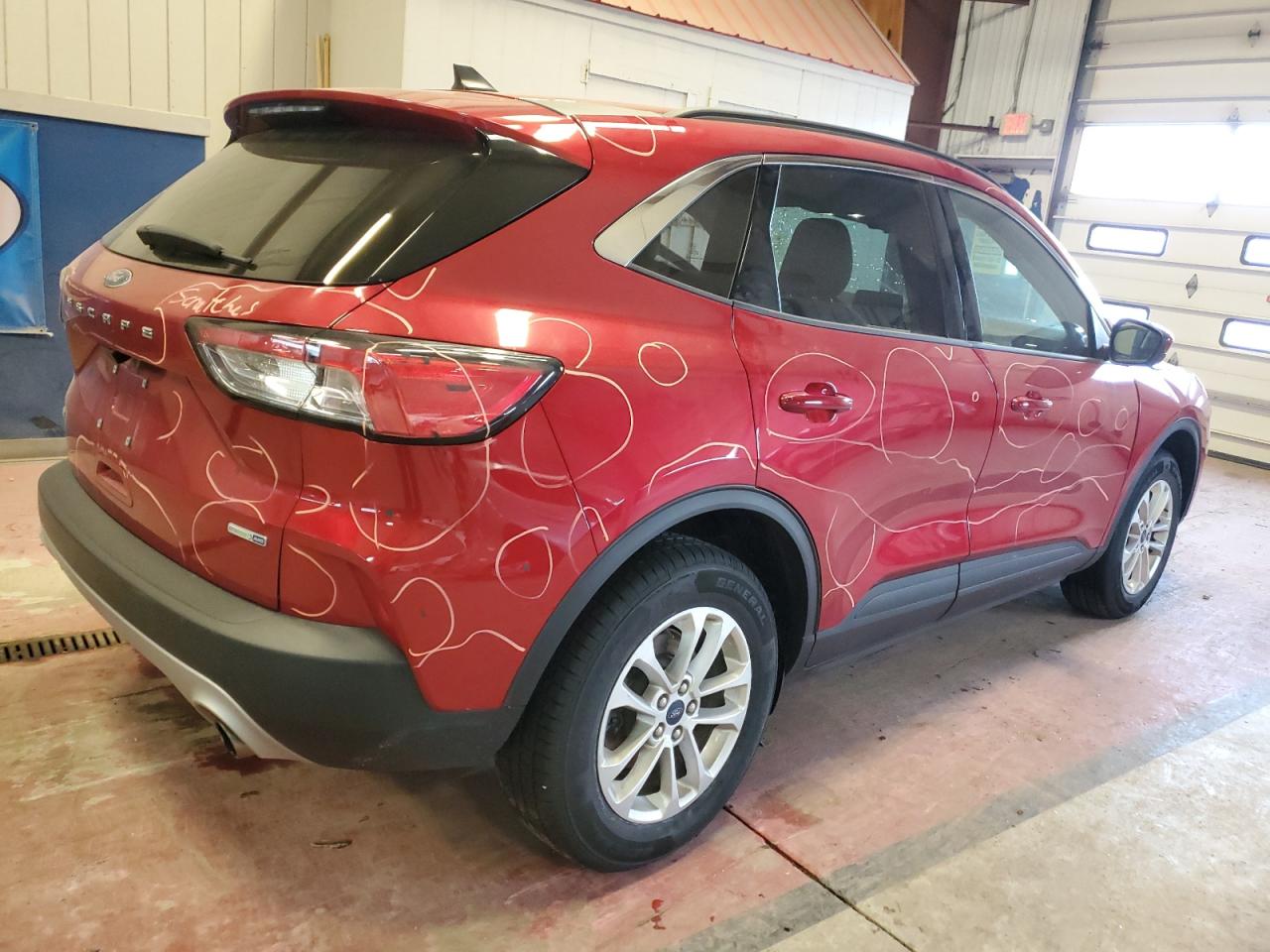 Image 3 of 2020 FORD ESCAPE SE 2020 with VIN 1FMCU9G66LUB93537