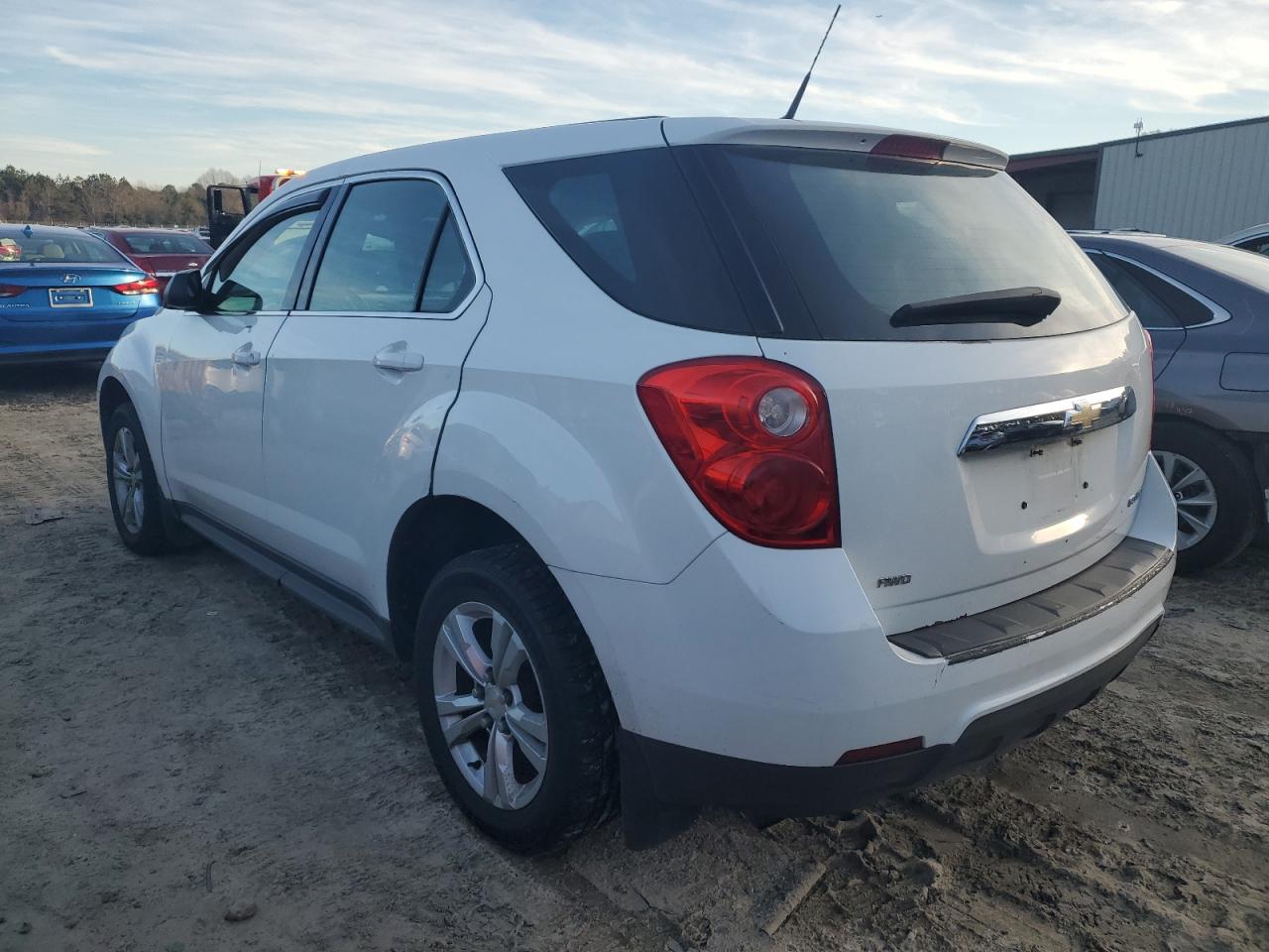 Image 2 of 2011 CHEVROLET EQUINOX LS 2011 with VIN 2CNFLCEC6B6463739
