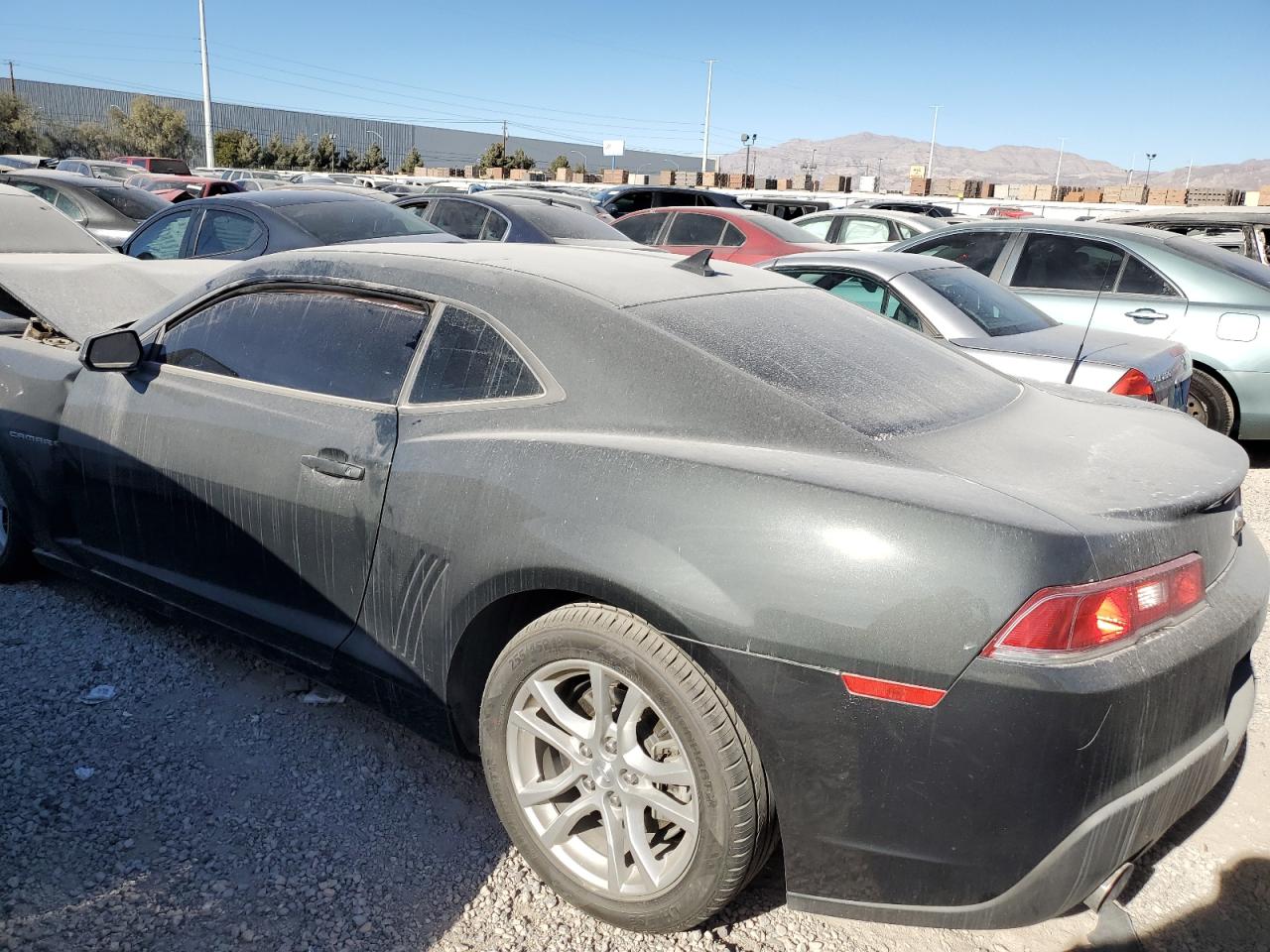 Image 2 of 2015 CHEVROLET CAMARO LS 2015 with VIN 2G1FB1E31F9169075