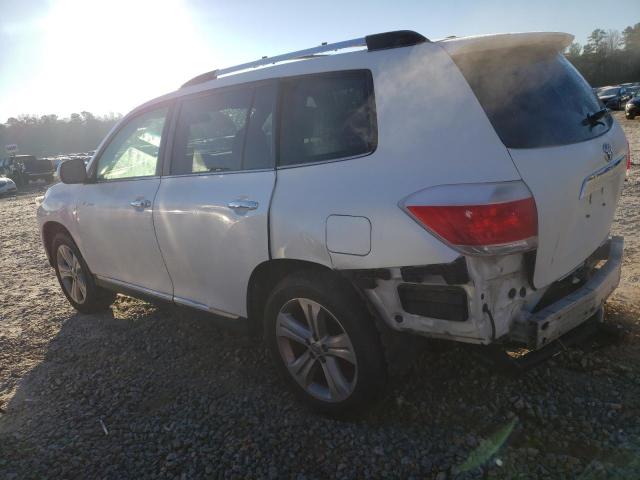 Image 2 of 2013 TOYOTA HIGHLANDER LIMITED 2013 with VIN 5TDDK3EH7DS210268