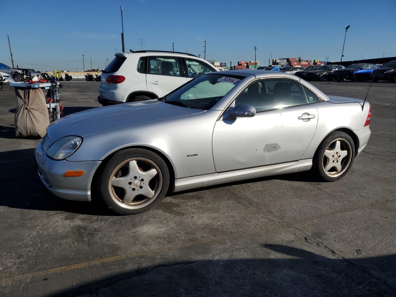 Image 1 of 2001 MERCEDES-BENZ SLK 320 2001 with VIN WDBKK65F41F230723
