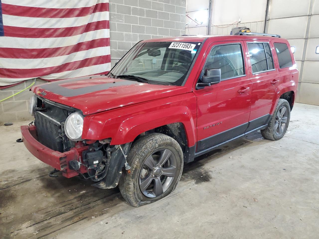 Image 1 of 2016 JEEP PATRIOT SPORT 2016 with VIN 1C4NJRBB8GD805513