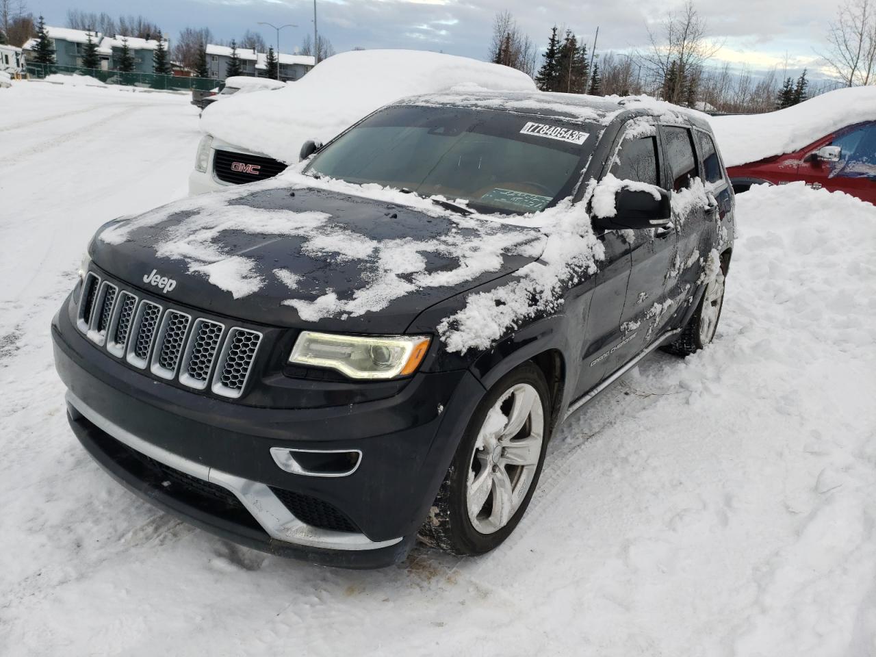 Изображение 1 2016 JEEP GRAND CHEROKEE SUMMIT 2016 с VIN 1C4RJFJM9GC369733