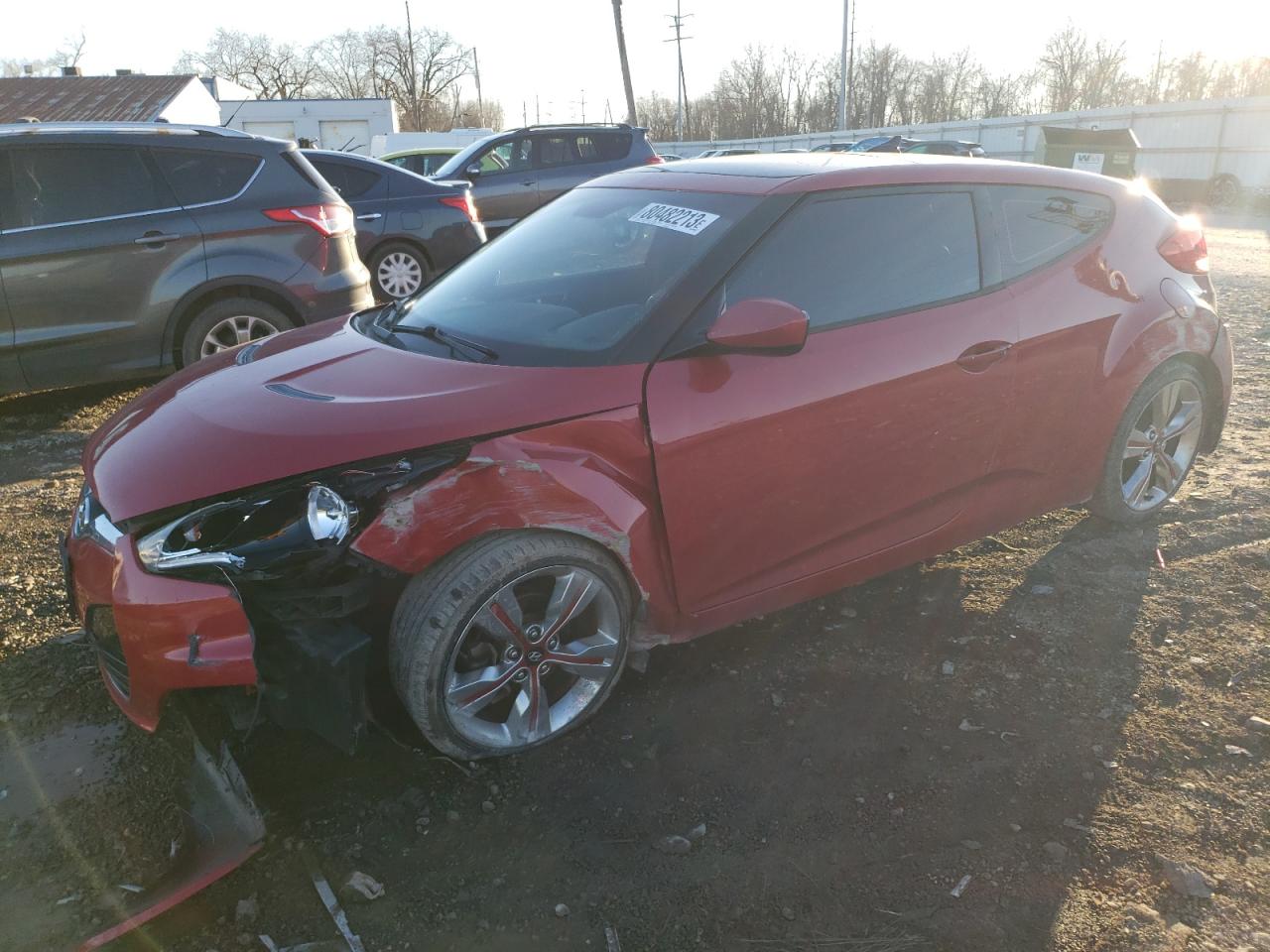 Image 1 of 2013 HYUNDAI VELOSTER  2013 with VIN KMHTC6ADXDU164648