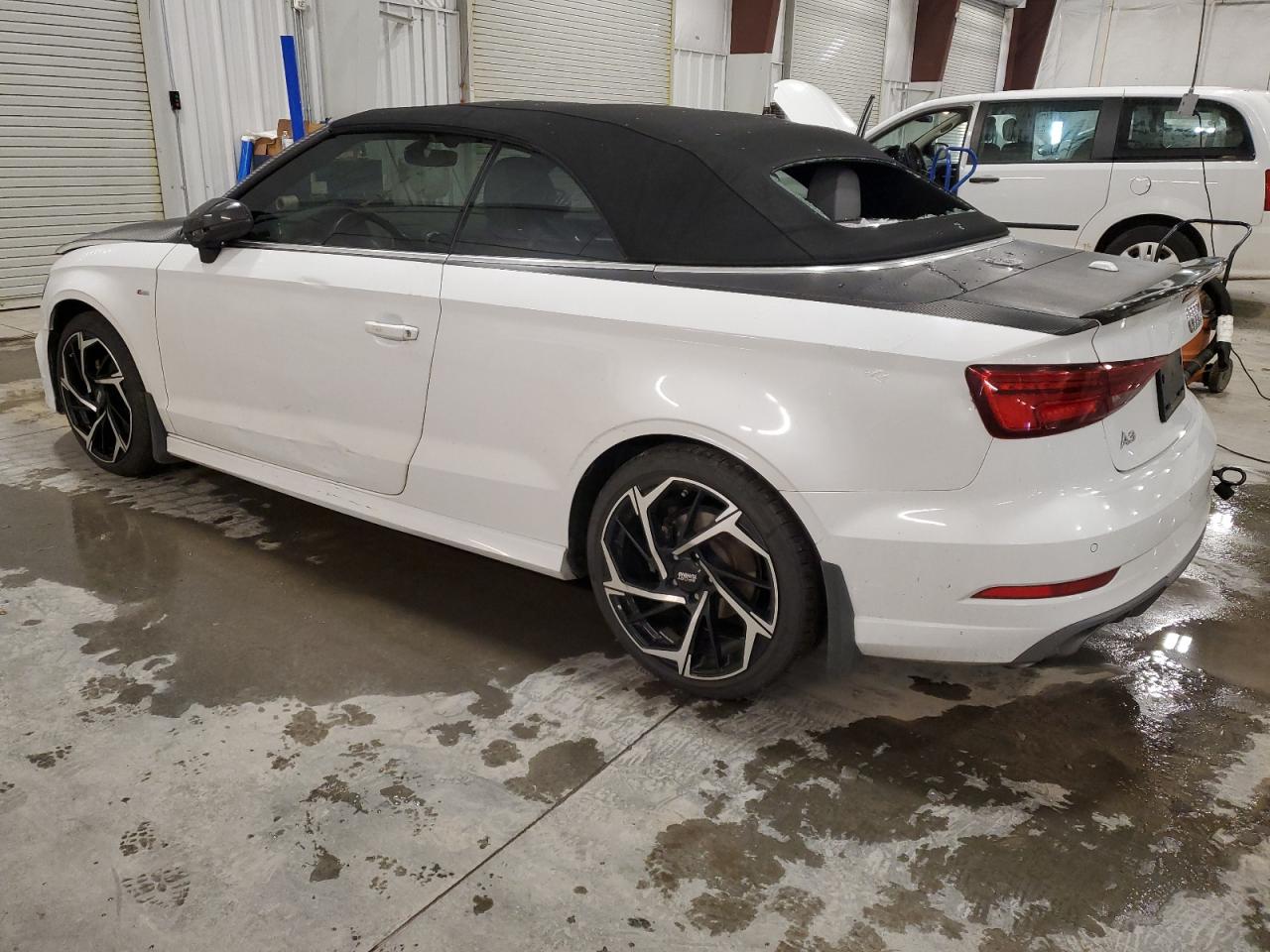 Image 2 of 2018 AUDI A3 PREMIUM PLUS 2018 with VIN WAU5ULFF3J1020808