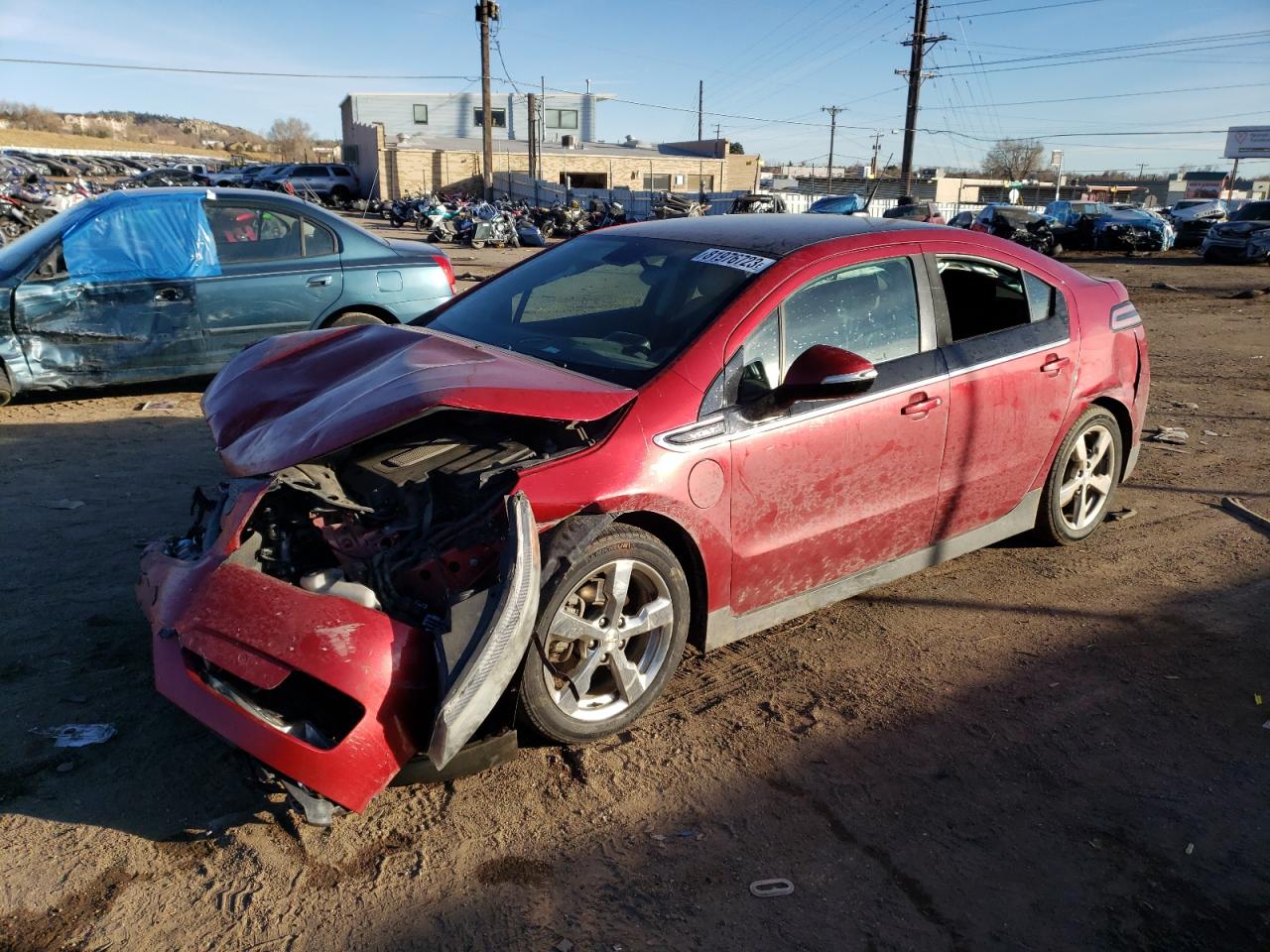 Изображение 1 2011 CHEVROLET VOLT  2011 с VIN 1G1RD6E43BU103654