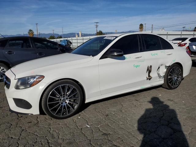 Image 1 of 2018 MERCEDES-BENZ C-CLASS 300 2018 with VIN 55SWF4JB0JU275143