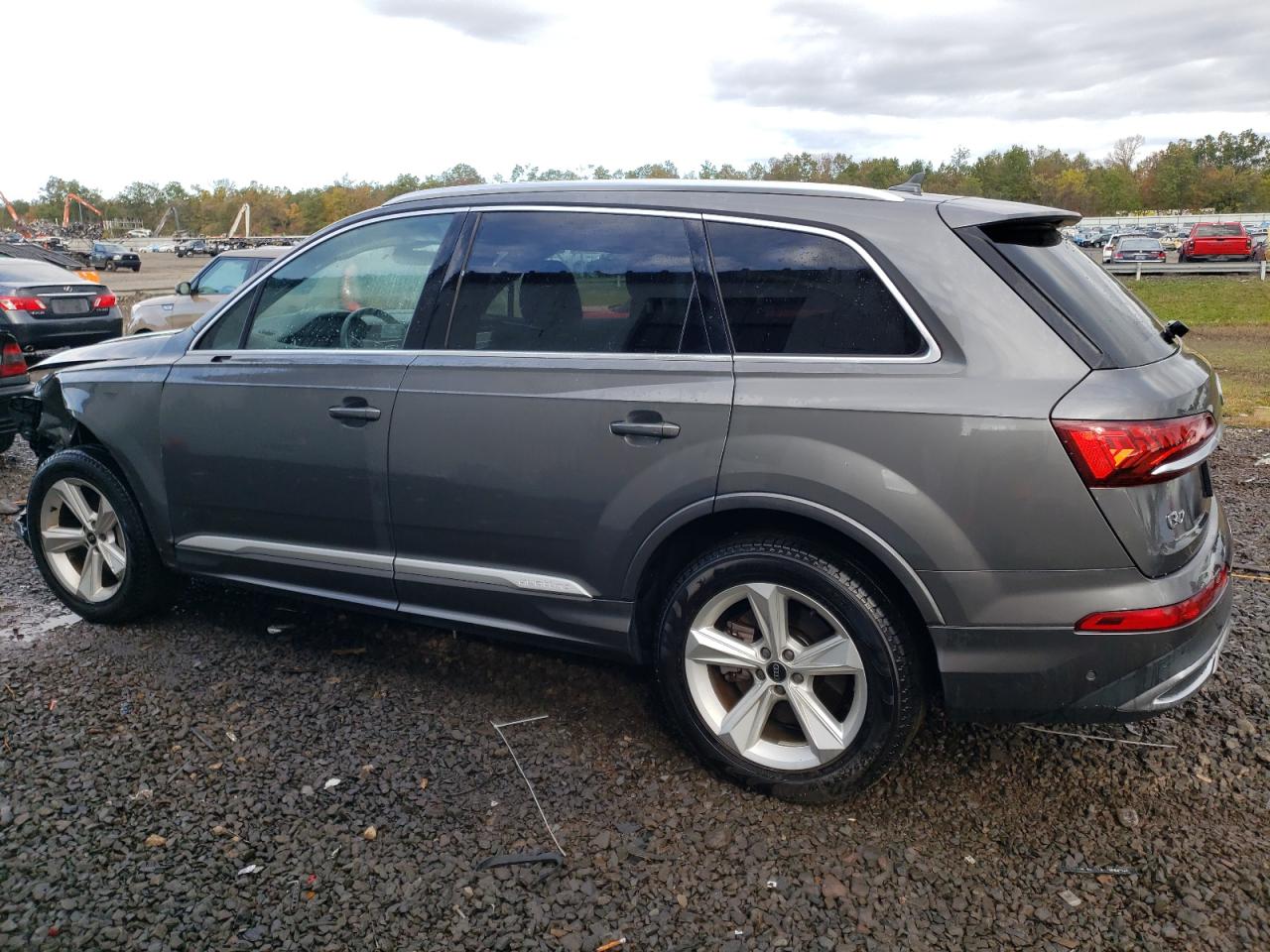 Image 2 of 2021 AUDI Q7 PREMIUM 2021 with VIN WA1AJAF78MD019626