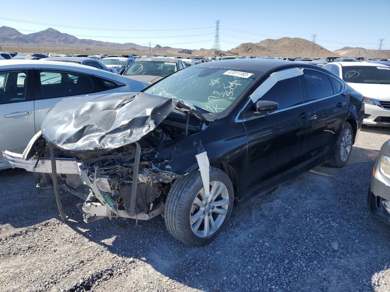 Image 2 of 2015 CHRYSLER 200 LIMITED 2015 with VIN 1C3CCCAB0FN696316