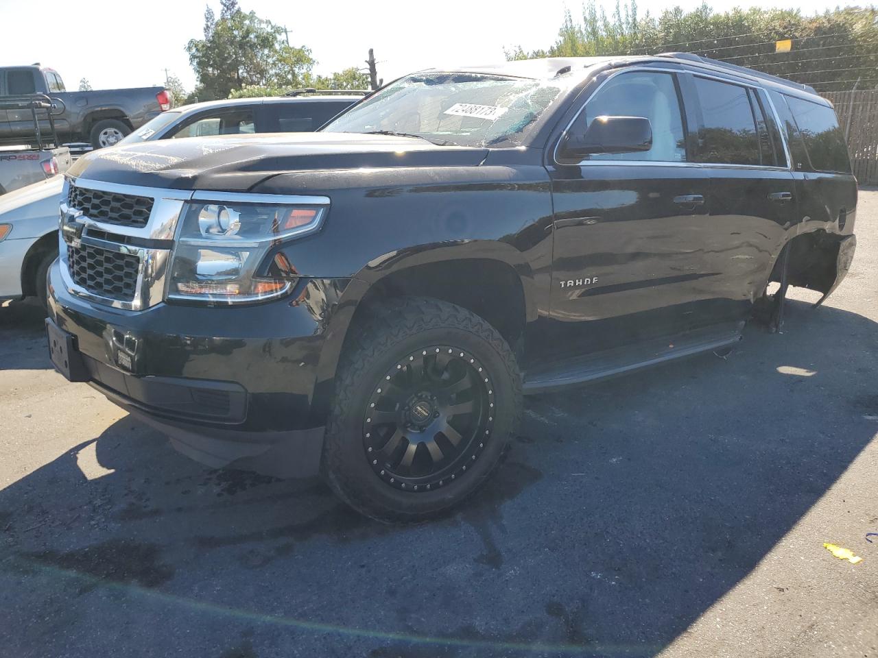 Image 1 of 2017 CHEVROLET TAHOE K1500 LT 2017 with VIN 1GNSKBKC4HR183441