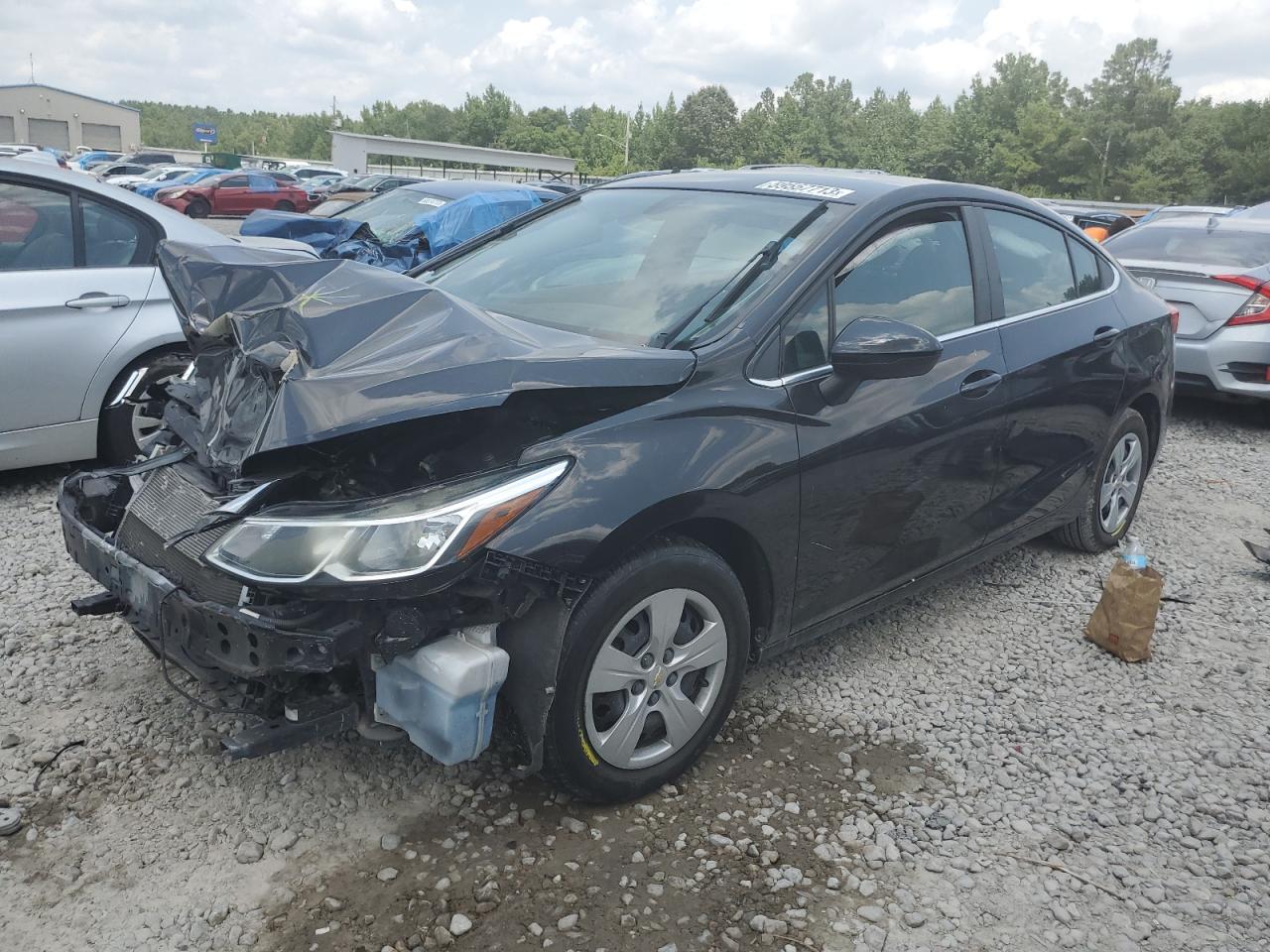 Image 1 of Chevrolet Cruze Ls 2017 with VIN 1G1BC5SM4H7255419