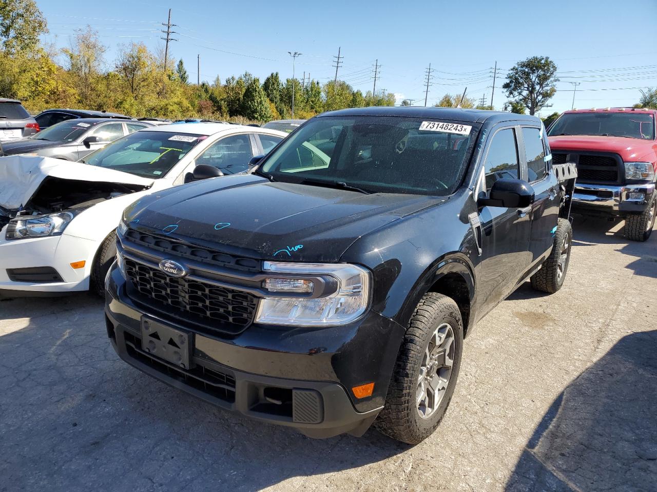 Image 1 of 2022 FORD MAVERICK XL 2022 with VIN 3FTTW8F90NRA25522