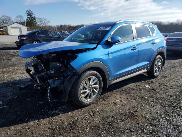 Image 1 of 2017 HYUNDAI TUCSON LIMITED 2017 with VIN KM8J3CA48HU585117