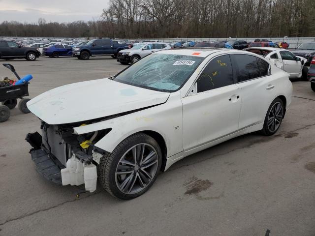Image 1 of 2015 INFINITI Q50 BASE 2015 with VIN JN1BV7AR0FM407918