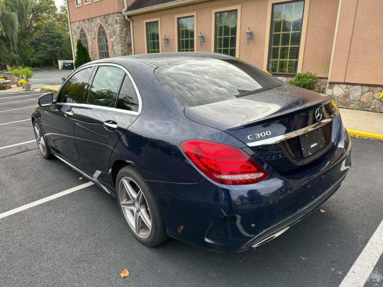 Image 2 of 2017 MERCEDES-BENZ C 300 4MATIC 2017 with VIN 55SWF4KB5HU200687