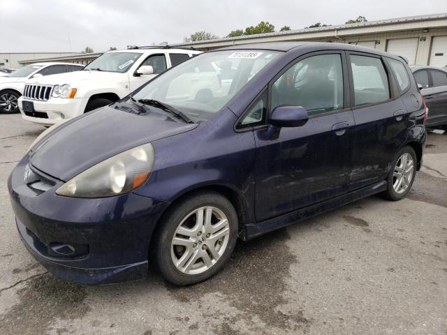 Image 1 of 2008 HONDA FIT SPORT 2008 with VIN JHMGD37648S072669