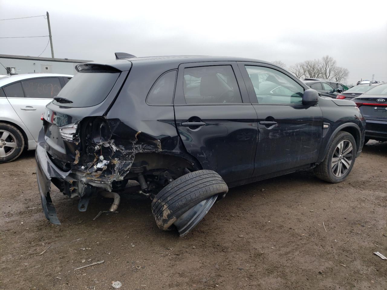 Изображение 3 2021 MITSUBISHI OUTLANDER SPORT ES 2021 с VIN JA4APUAU2MU005797