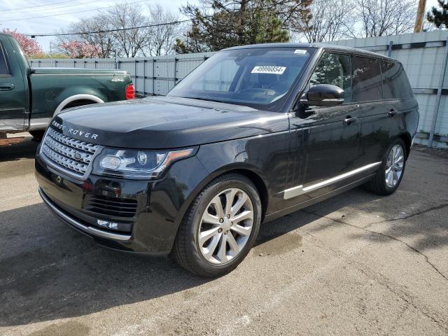 Изображение 1 2017 LAND ROVER RANGE ROVER HSE 2017 с VIN SALGS2FV1HA379970