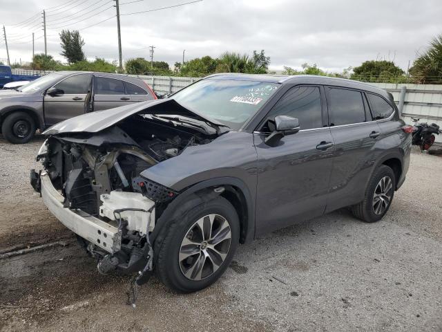 Obraz 1 z 2021 TOYOTA HIGHLANDER XLE 2021 z VIN 5TDGZRAH6MS042897