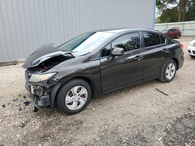 Image 1 of 2013 HONDA CIVIC LX 2013 with VIN 19XFB2F5XDE005061