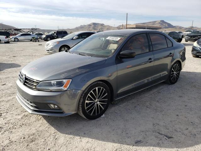 Image 1 of 2016 VOLKSWAGEN JETTA SPORT 2016 with VIN 3VWD17AJ0GM220399