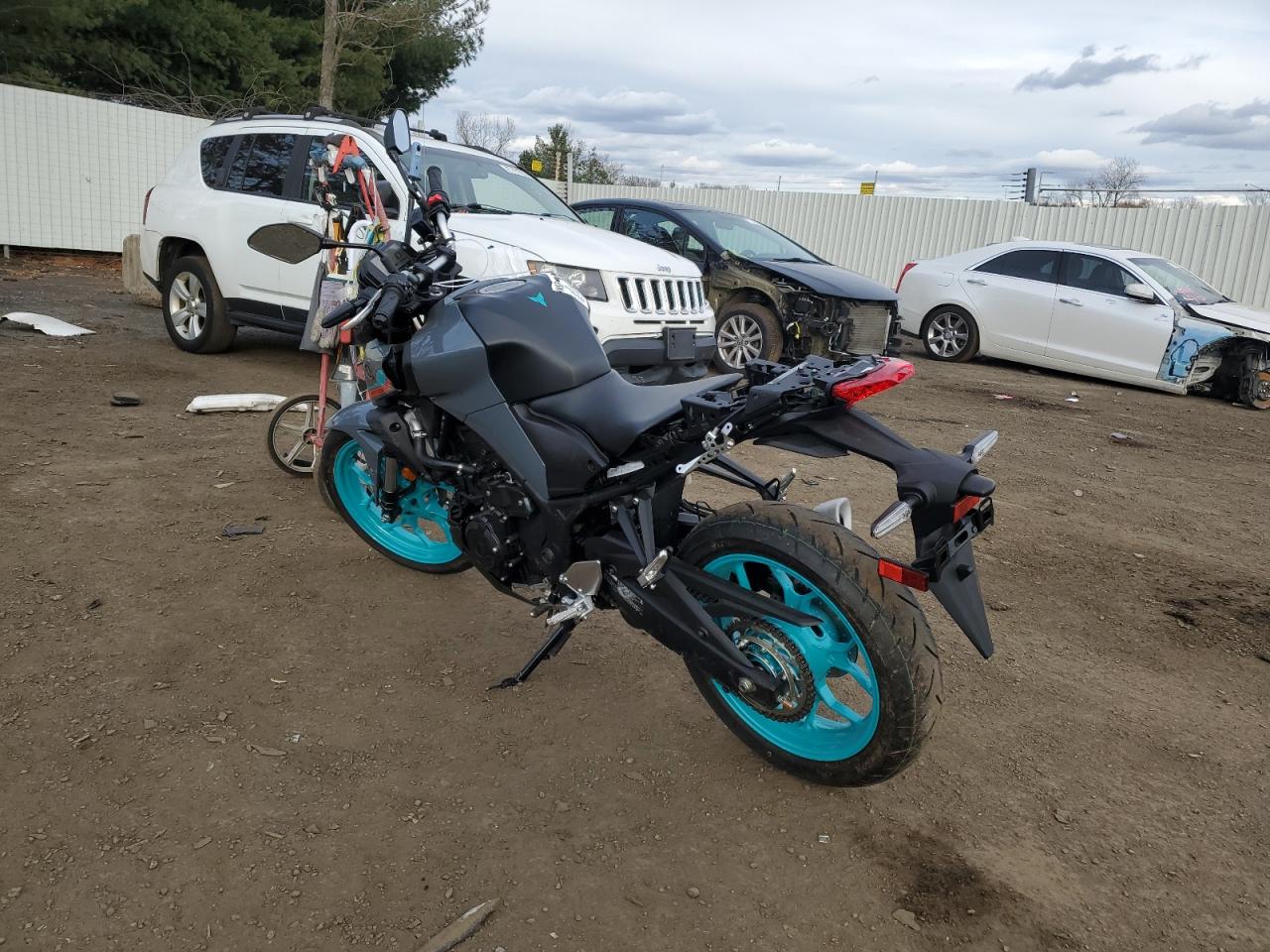 Image 3 of 2023 YAMAHA MT-03  2023 with VIN MH3RH20YXPK011217