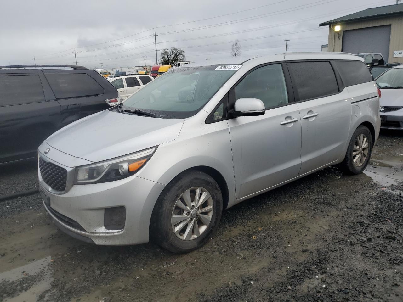 Image 1 of 2015 KIA SEDONA LX 2015 with VIN KNDMB5C14F6061502