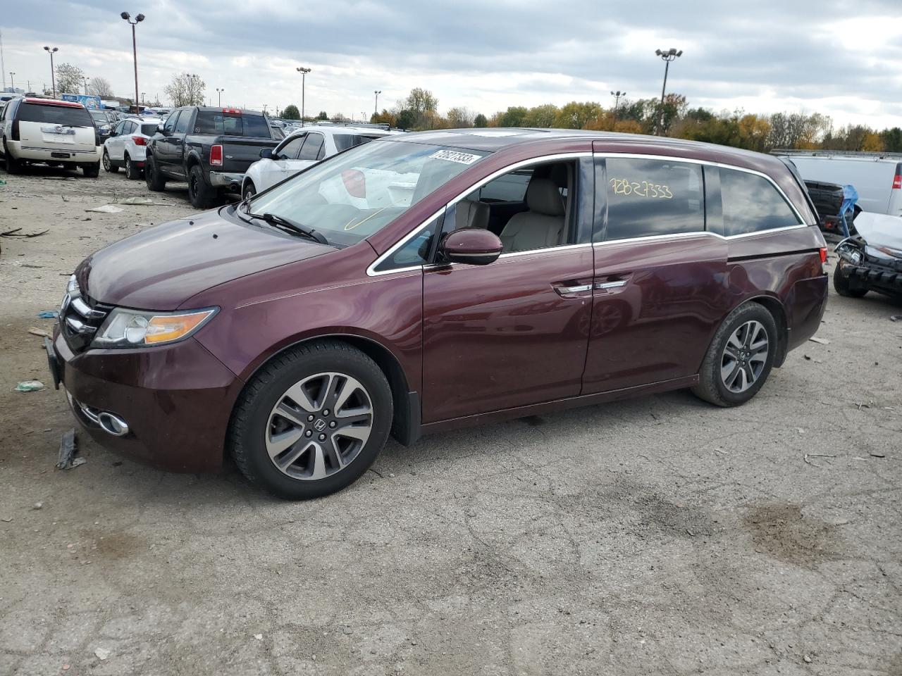 2015 HONDA ODYSSEY TOURING 2015 image