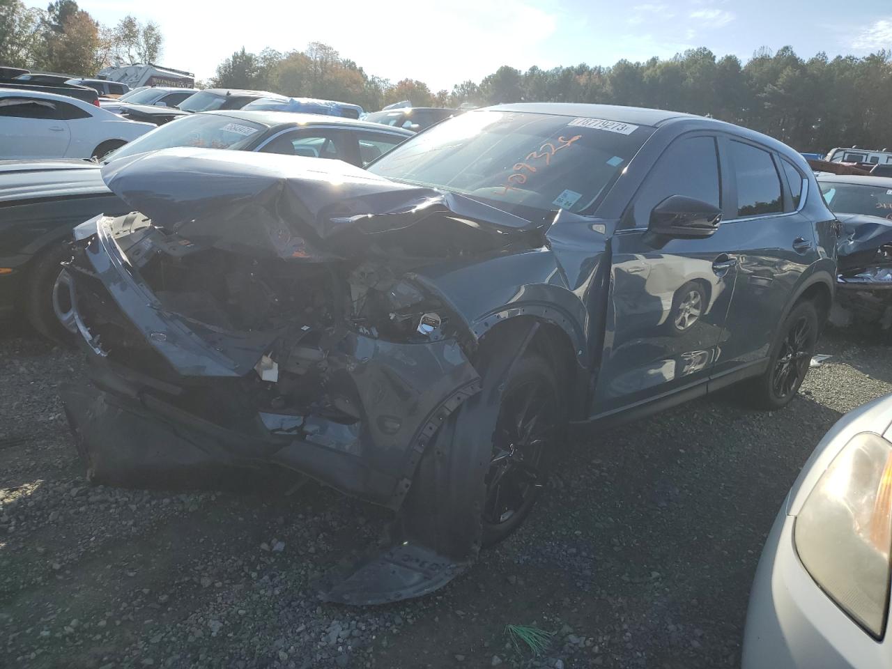 Image 1 of 2021 MAZDA CX-5 TOURING 2021 with VIN JM3KFACM1M0409326